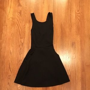 Silence + Noise Cross-back Skater Dress w/ Pockets